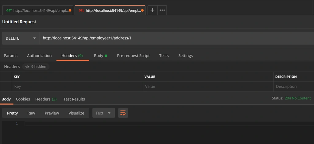 Create, Edit And Delete API Using Entity Framework Core