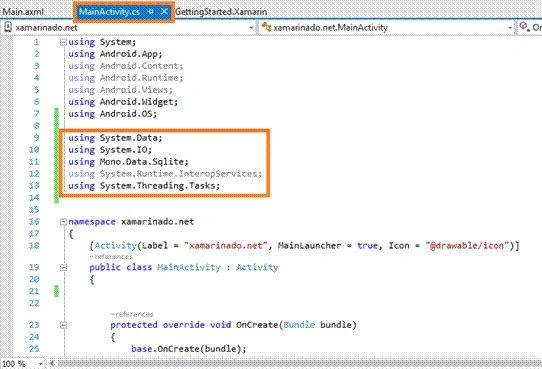 Xamarin 