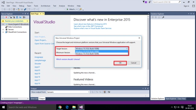 Univesal Windows Platform