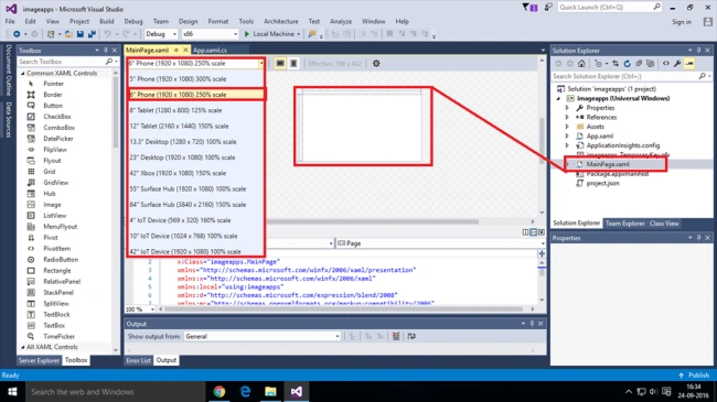Univesal Windows Platform
