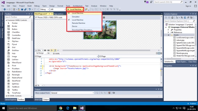 Univesal Windows Platform