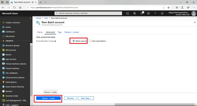 Create A Batch And Run Your First Batch Job