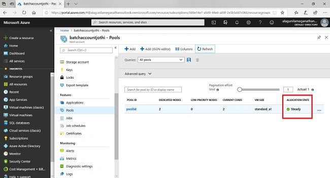 Create A Batch And Run Your First Batch Job