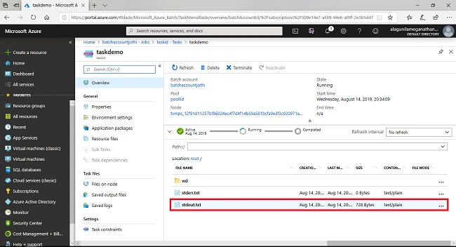 Create A Batch And Run Your First Batch Job
