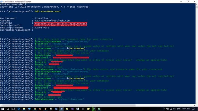 PowerShell script
