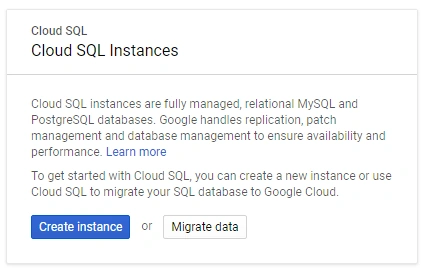 Create Instance