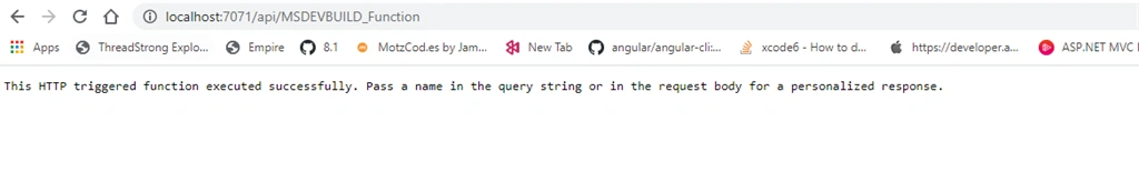 Create A C# Azure Function Using Visual Studio 2019