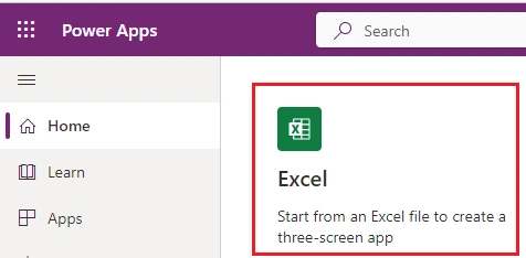 Create A Canvas App Using Data From An Excel File