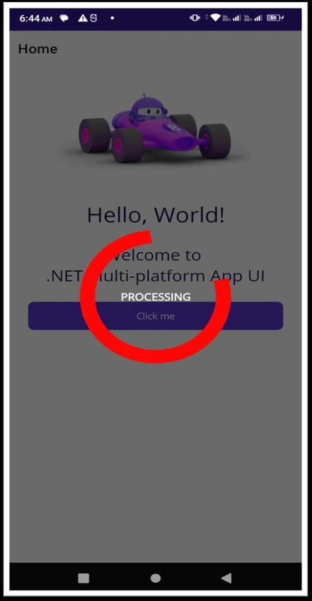 Wait loader