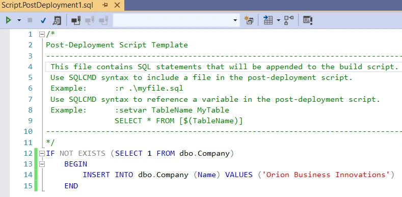 Script file