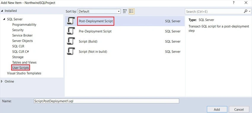 Post-Deployment Script