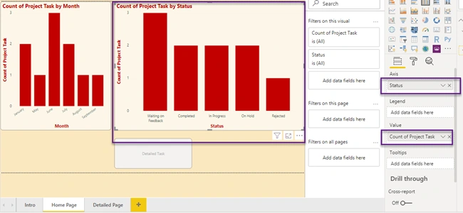 Create A Drill Through Button In Power BI
