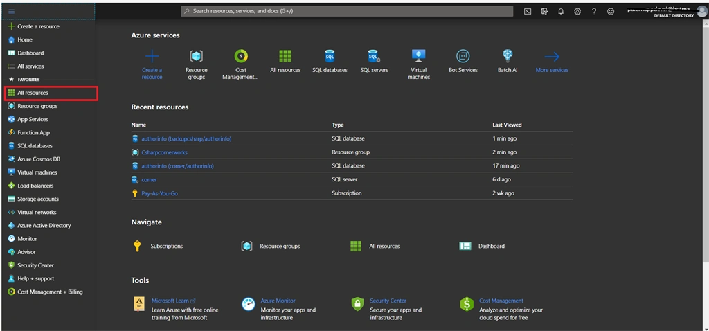 Create A Geo-Replication In Azure SQL Database