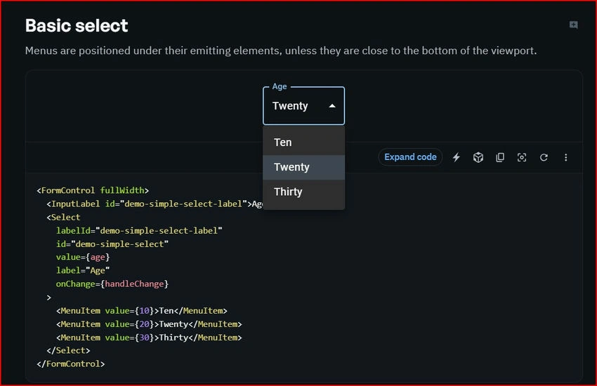 Material UI Custom