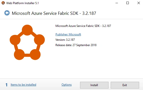 Create a MicroService in ASP.NET Core using Azure Service Fabric