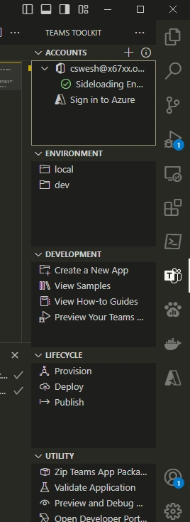 Teams Toolkit