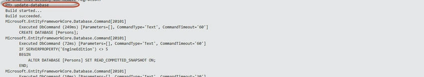 Update database