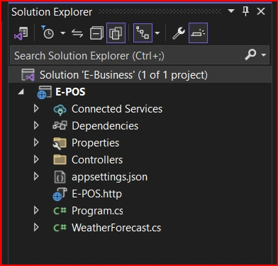 Solution Explorer