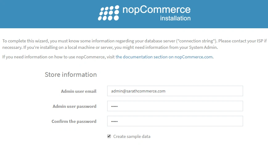 Create A nopCommerce Site In Azure As App Service