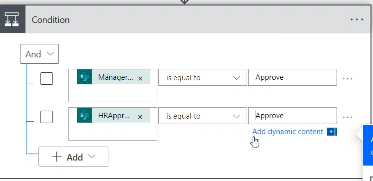 Add dynamic content