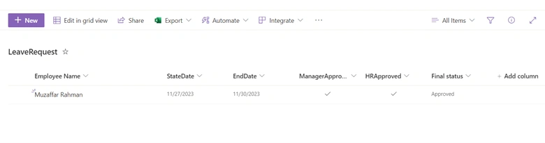 Next approval