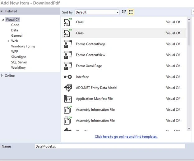 DBContextDataModel