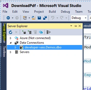 Server Explorer
