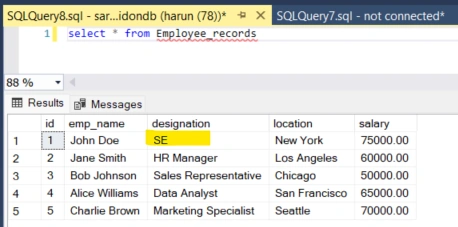 SQL Query