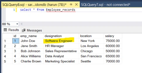 SQL Query