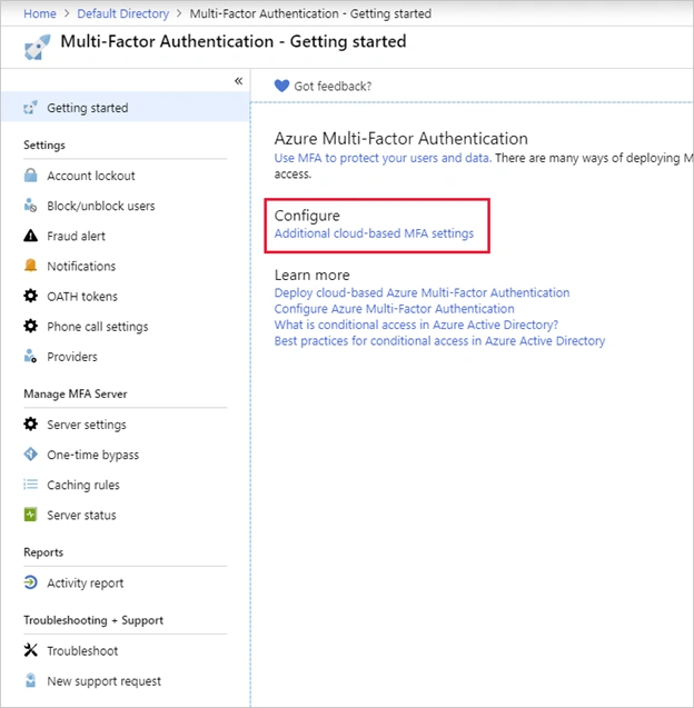 How To Create A Secure Azure Active Directory Users With Multi-Factor Authentication On Azure Portal