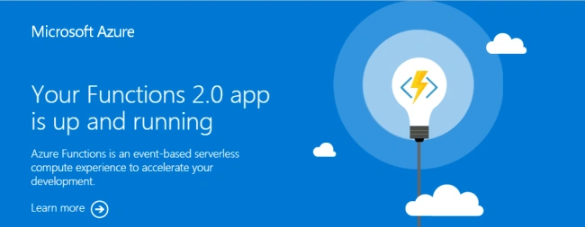 Create A Sever Less App Using Azure Function