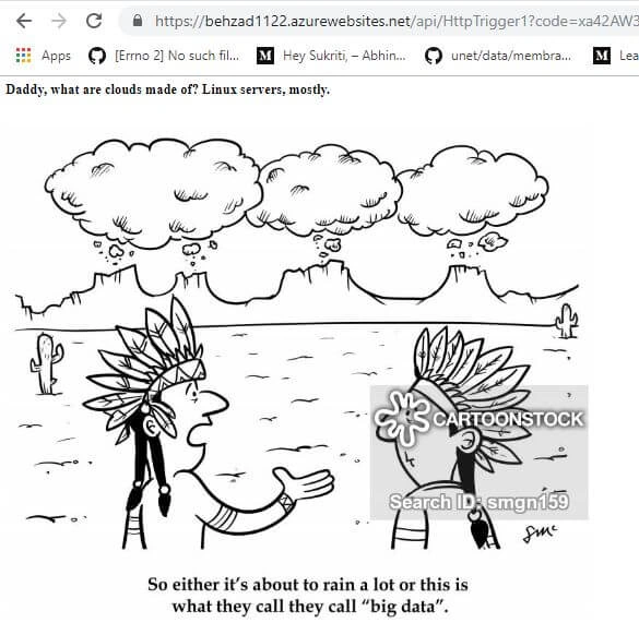 Create A Sever Less App Using Azure Function