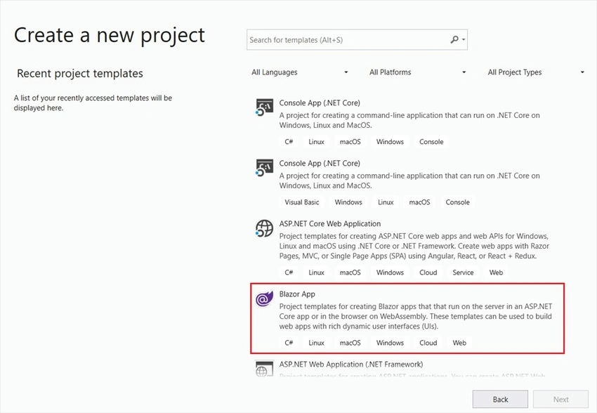 Blazor App