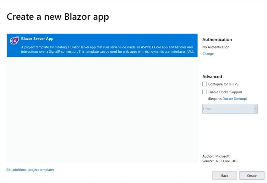 Blazor Server App