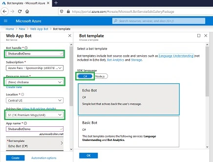 Web app bot