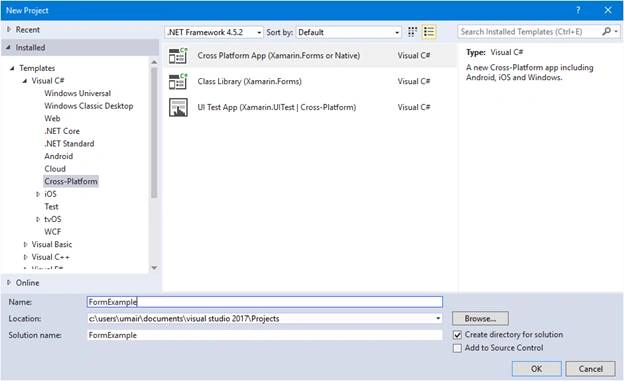 Xamarin Cross Platform App
