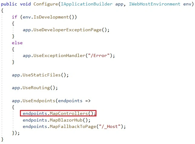 MapControllers