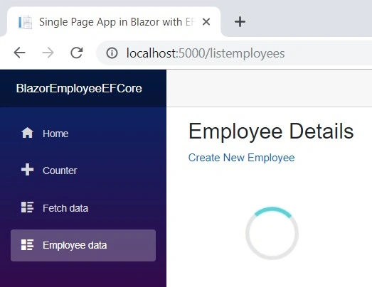 Employee data