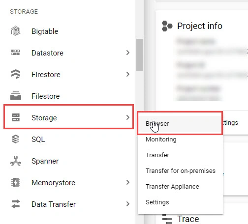 Create A Storage Bucket In Google Cloud Platform