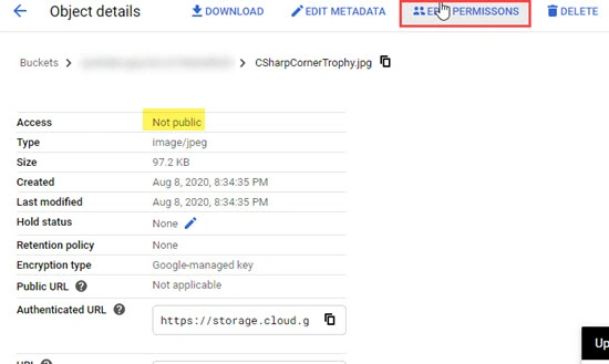 Create A Storage Bucket In Google Cloud Platform