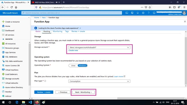 Create A Time-Triggered Functions Using Function App