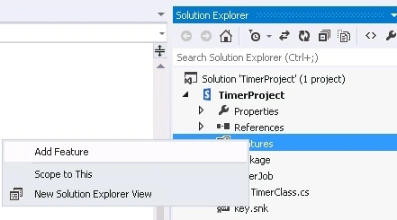 Features folder
