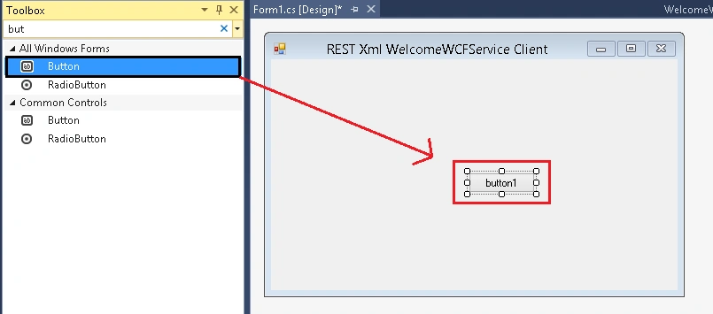 Create A WCF Service Client In Visual Studio