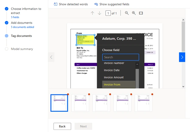 Create AI Model using AI Builder to Extract Data from Document in Power Platform