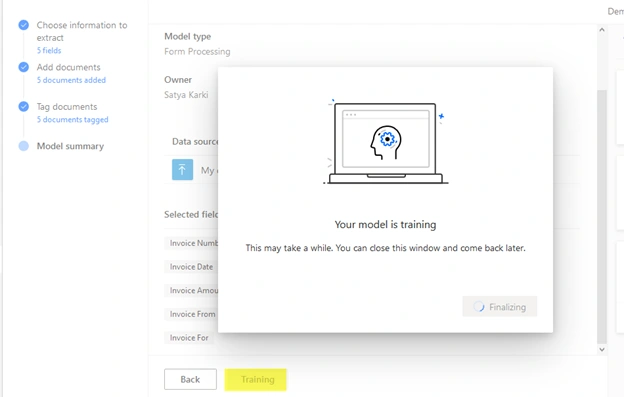 Create AI Model using AI Builder to Extract Data from Document in Power Platform