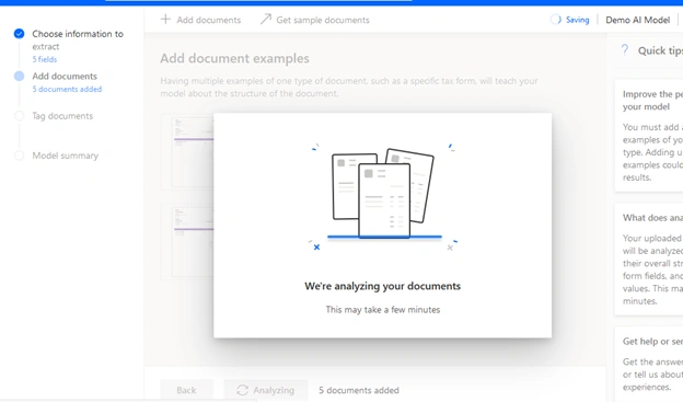 Create AI Model using AI Builder to Extract Data from Document in Power Platform