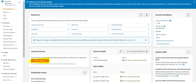 Create Amazon Linux AMI EC2 Instance And Deploy NodeJS Application