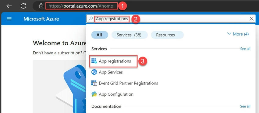 App registrations