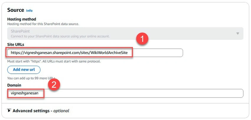 Site URL