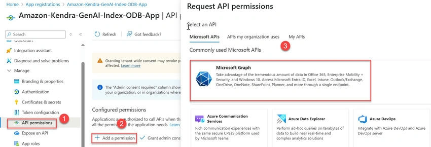 API permissions